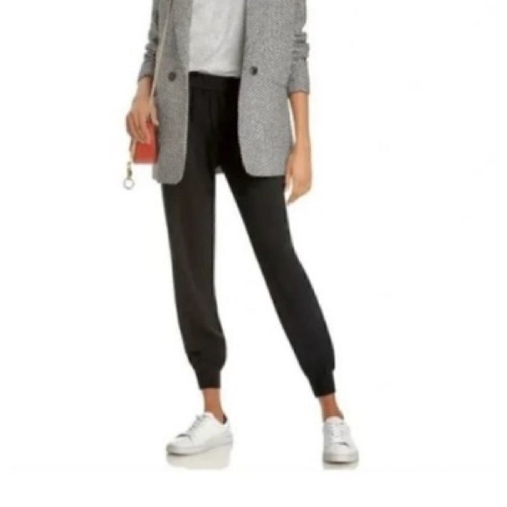 Joie Mariner Crepe Jogger Pants Black Medium‎